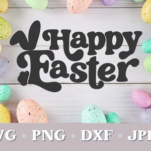 Joyeuses Pâques SVG | SVG de Pâques | Joyeuses Pâques PNG | Pâques Numérique