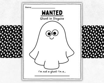 Pumpkin Disguise Worksheet Activity for Kids