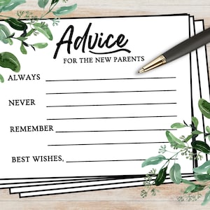 Advice For Newlyweds Cards Printable