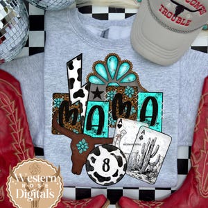 Western Mama PNG Design, Sublimation File (Digital Download)