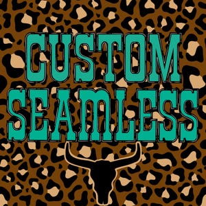 Archivo de patrón sin costuras personalizado (archivo digital PNG)