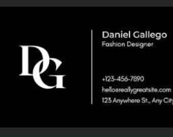 Custom Business Cards Shipped to your door!