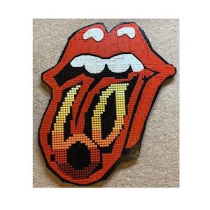Cadeau 60e anniversaire pour papa/grand-père - Rolling Stones Tongue & Lips