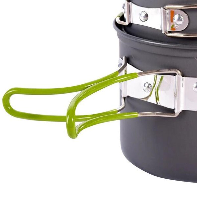 SurvivalPreppersShop Pot Pan & Stove Set