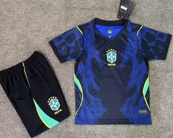Conjunto brasileño para niños y niñas, incluye calcetines (Tallas 3-13)