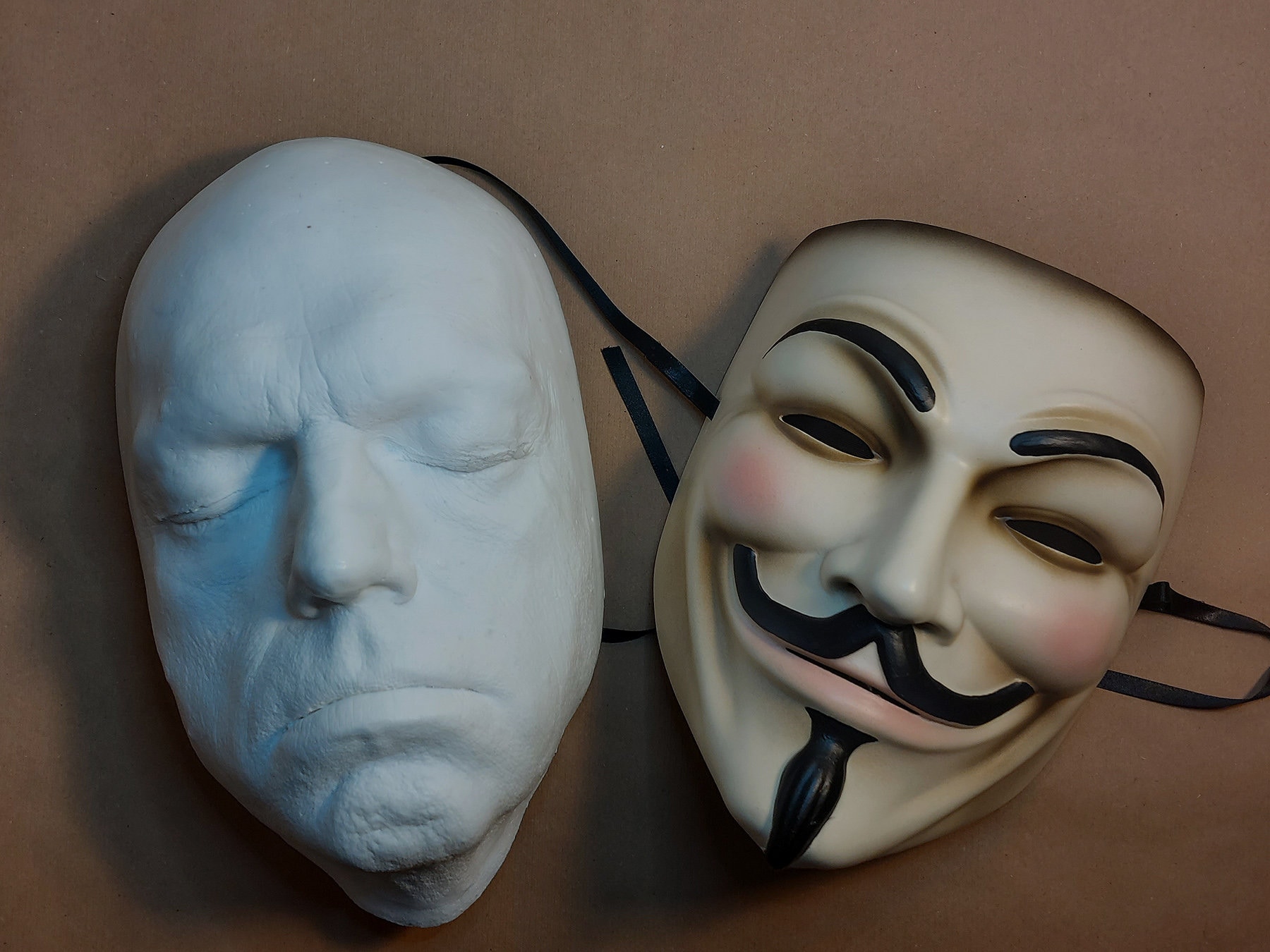 v for vendetta 公式レプリカマスク V for Vendetta Crowd Scene Mask Replica Created From Screen