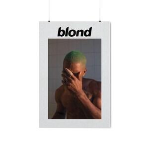 Frank Ocean Blond Album Cover Premium Print Poster