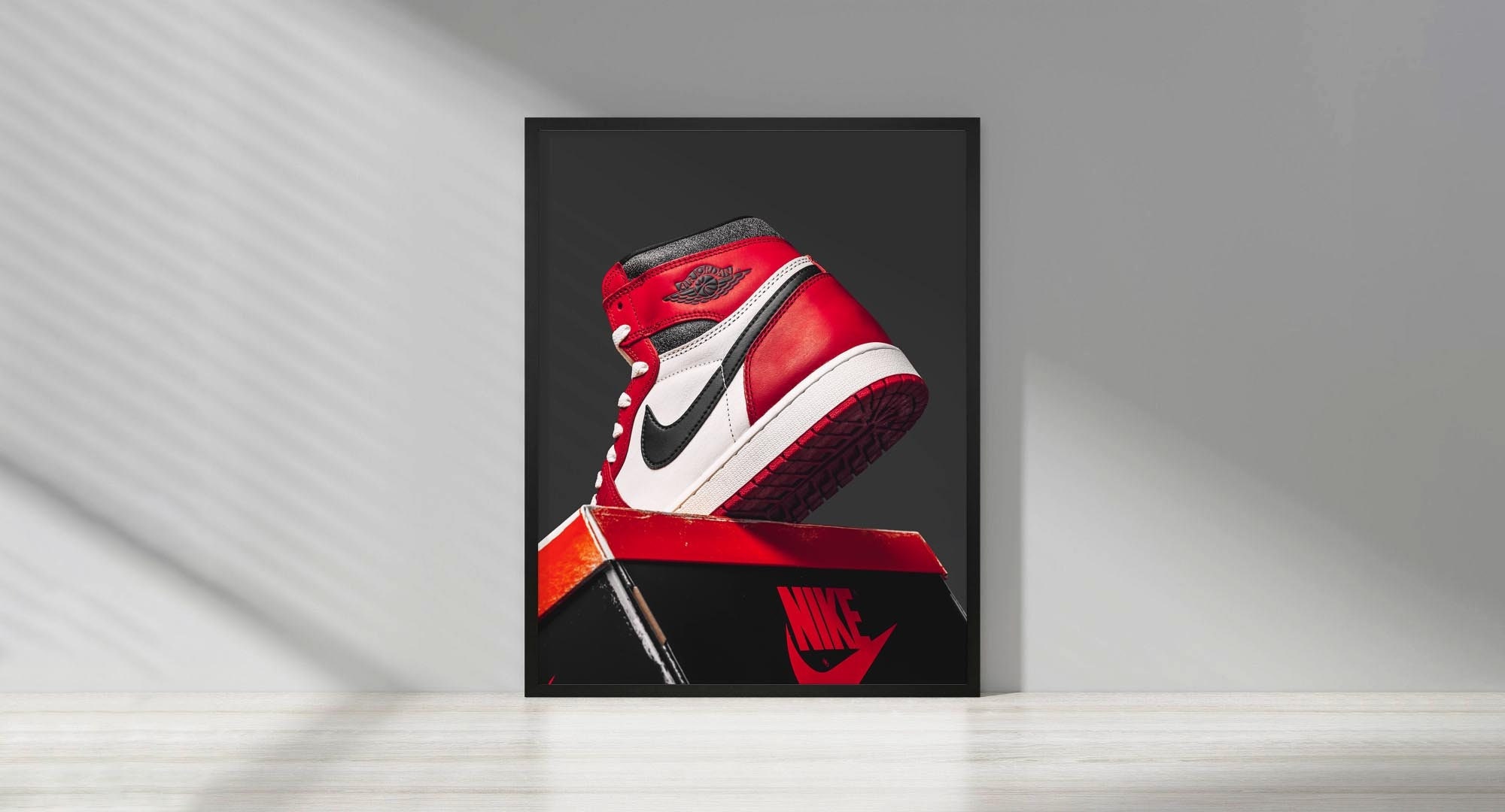 Air Jordan 1 High Lost and Found Sneaker Poster 