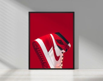 Air Jordan 1 High Heritage Sneaker Poster