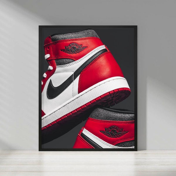 Air Jordan 1 High Lost And Found Sneaker Poster