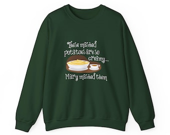 Cozy Sweatshirt, While You Were Sleeping Movie Quote Sweater, Funny Unisex Jumper, Comfy Pullover Top, Soft Crewneck Sweatshirt, Warm