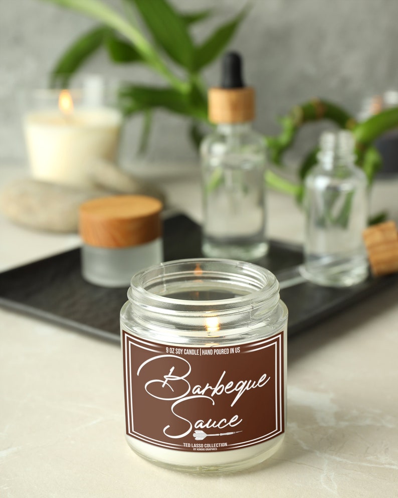Ted Lasso Candle BBQ Sauce Candle Ted Lasso Believe Ted Etsy