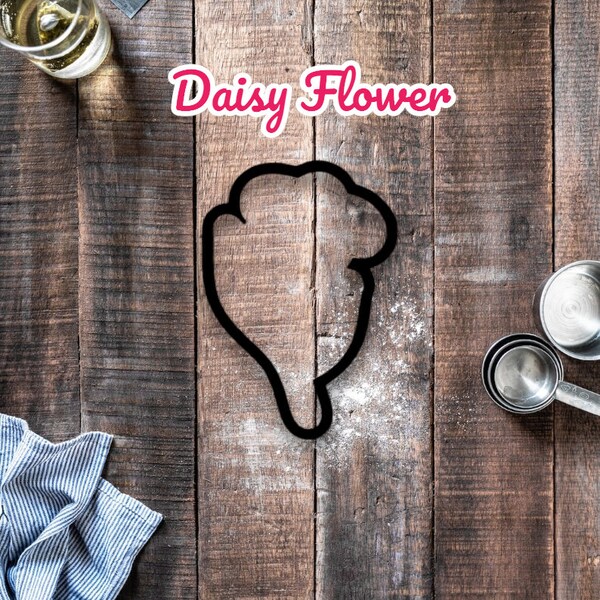 Daisy Flower Cookie Cutter - Floral Baking Tool for Spring Treats - Polymer Clay Cutters - Craft Clay Cutters - Cookie Cutters