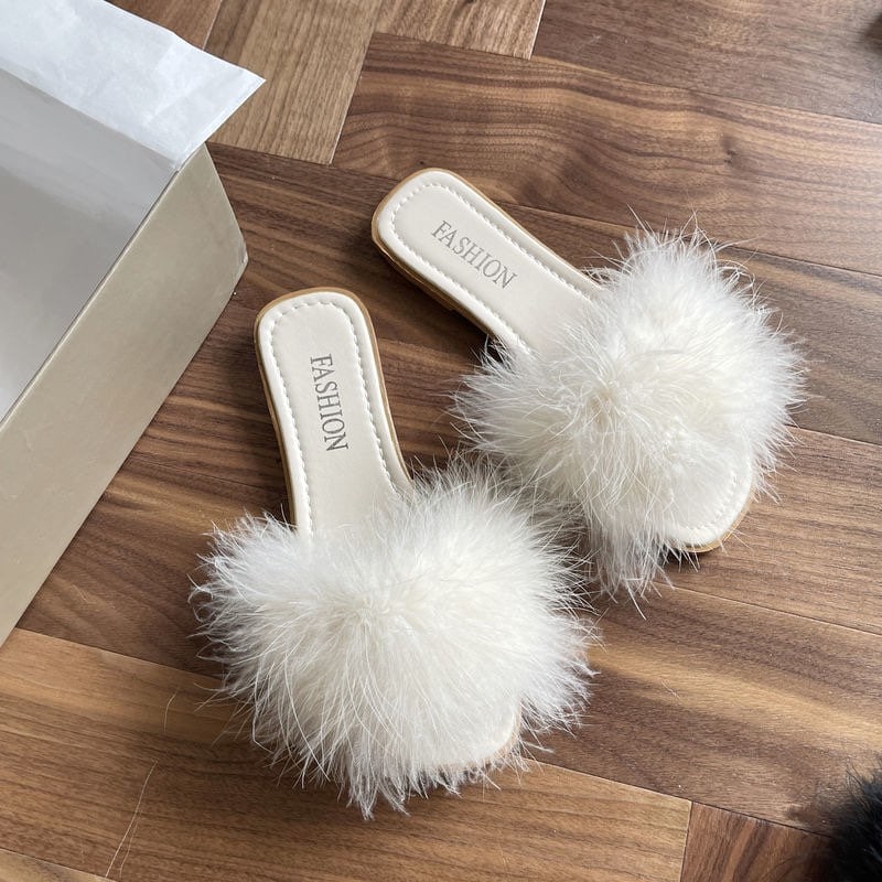 Buy Fluffy Slippers Online In India -  India