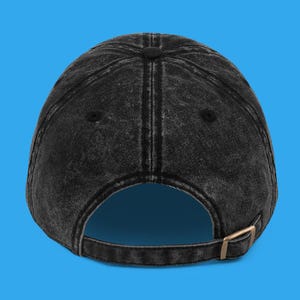Embroidered Vintage Dad Hat - Night Sky Embroidery Design - 2 Color Options image 5