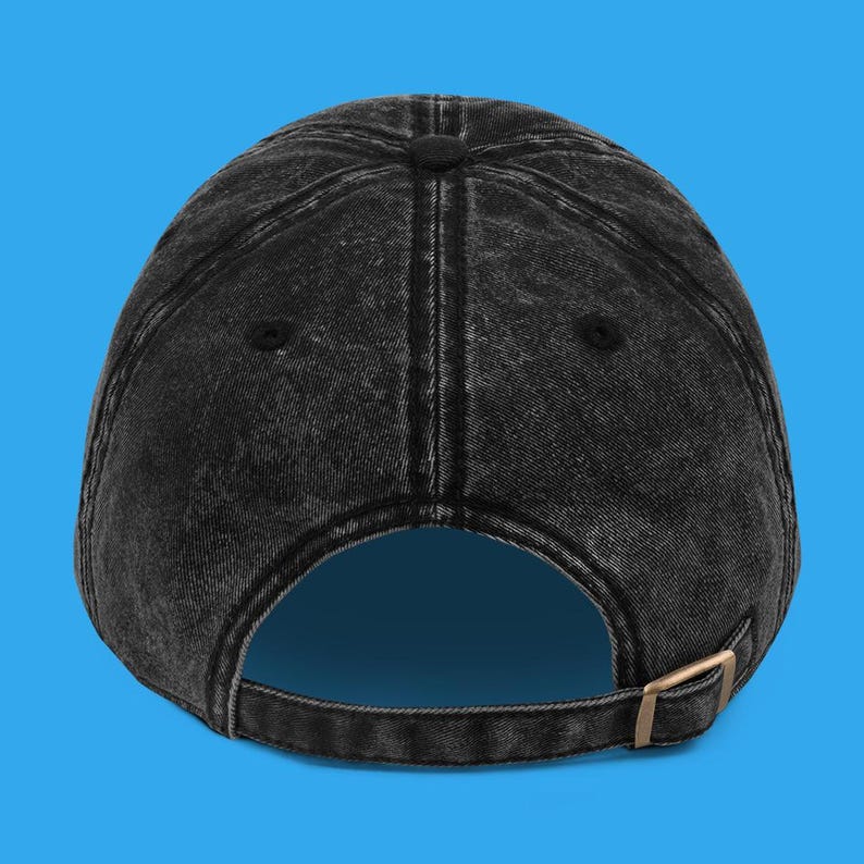 Embroidered Vintage Dad Hat - Night Sky Embroidery Design - 2 Color Options image 5