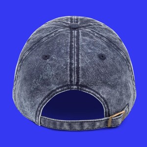 Embroidered Vintage Dad Hat - Night Sky Embroidery Design - 2 Color Options image 6