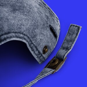 Embroidered Vintage Dad Hat - Night Sky Embroidery Design - 2 Color Options image 8