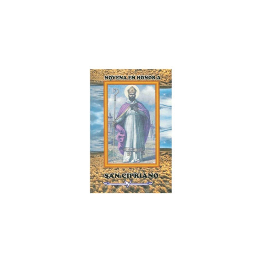 Novena in Honor of Saint Cyprian Protect From Witches Etsy