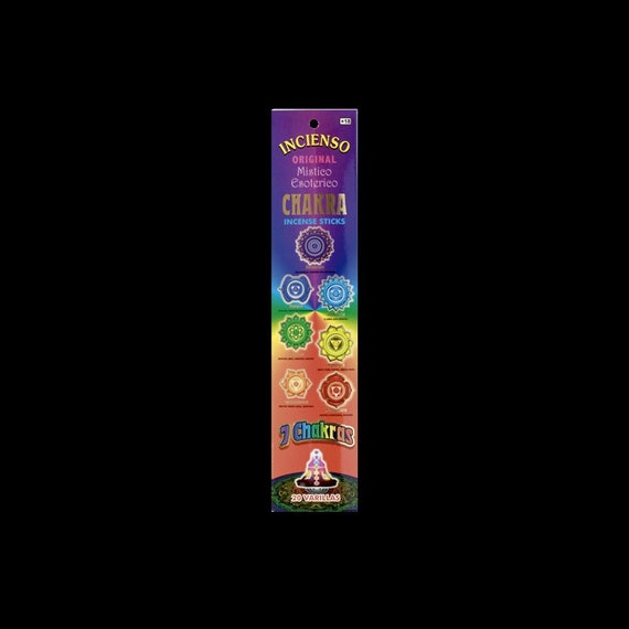 Incense Rods 7 Chakras Incense Sticks Etsy