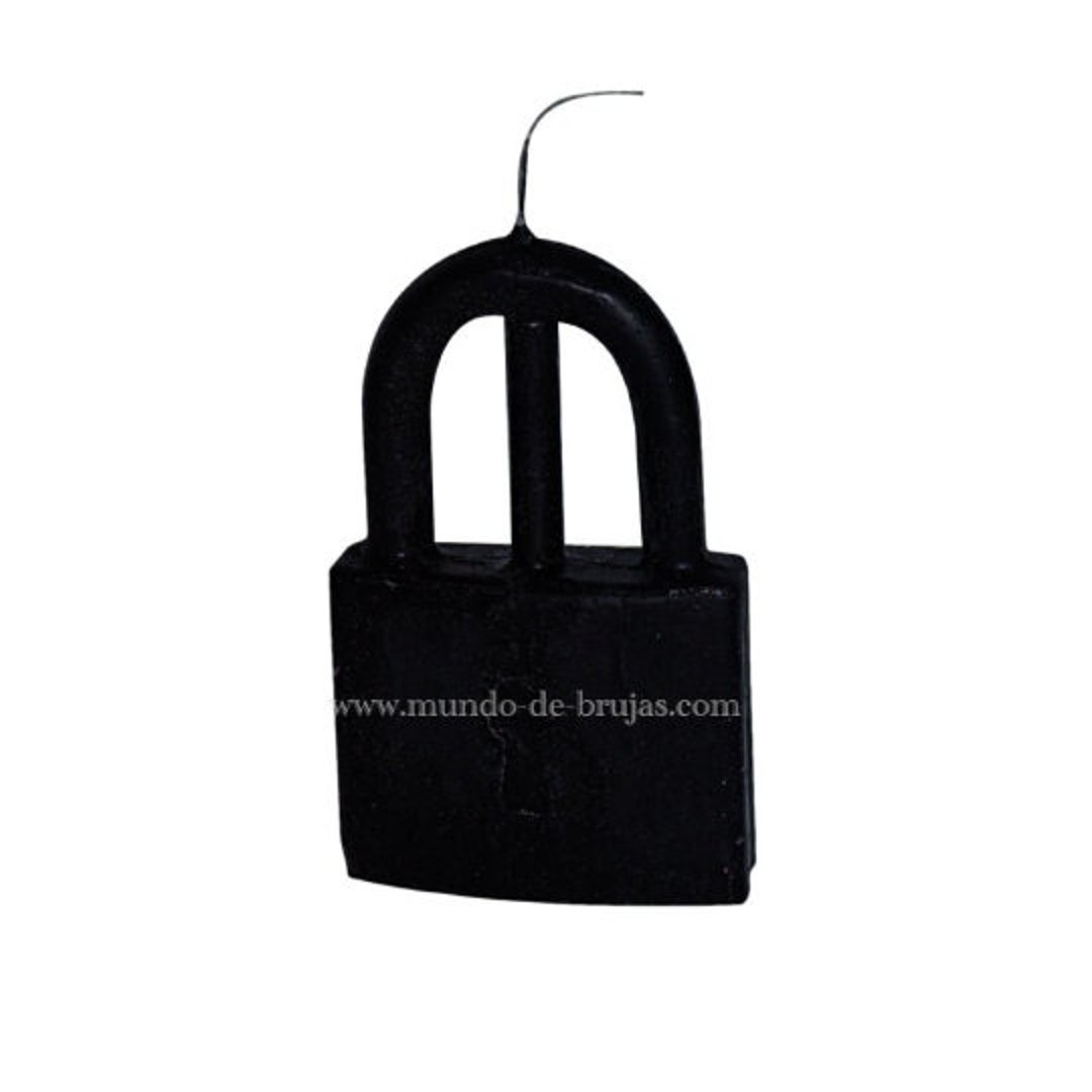 Black Padlock Candle protection Road Opener Etsy