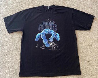 Schwarzer Panther Marvel Comic Shirt