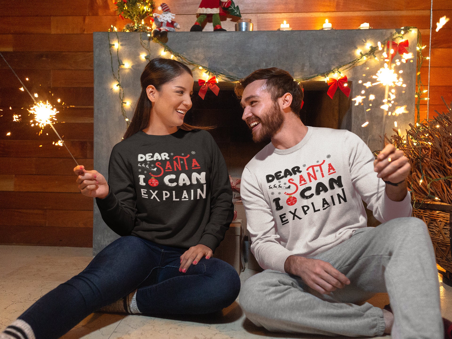 Dear Santa Sweater - Etsy