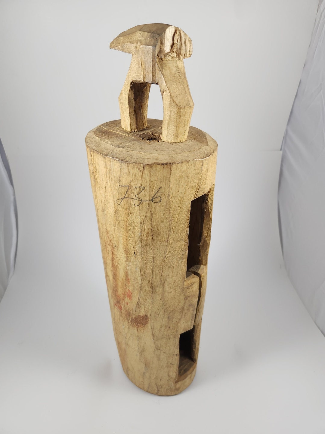 Vintage Nigerian Ekwe Drum Etsy