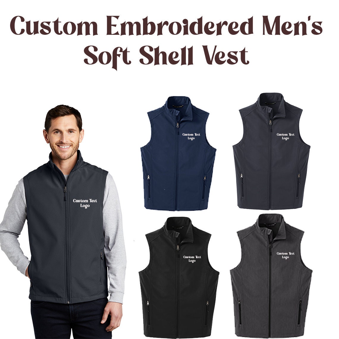 Personalized Vest - Etsy