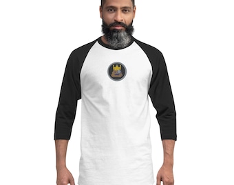 Master Caca' 3/4 sleeve raglan shirt