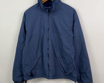 Vintage Columbia Blue Fleece Lined Jacket size Women's Large