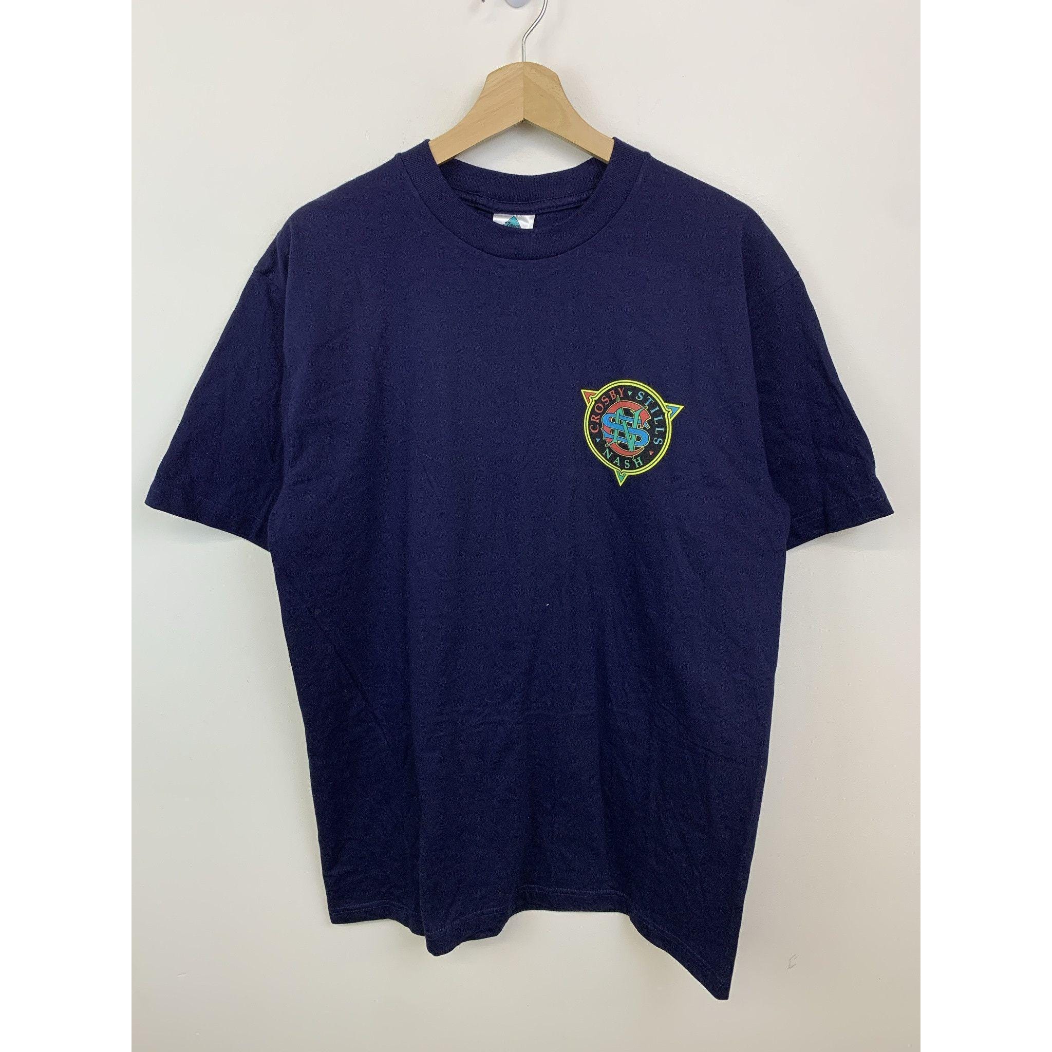 90s USA製 バンドT クロスビー・スティルス＆ナッシュ ツアー Tシャツ