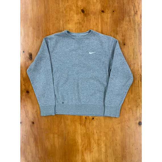Vintage Nike Distressed Check Sweatshirt Etsy