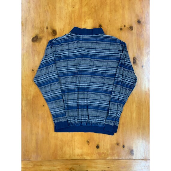 Vintage Box Grid Polo Longsleeve - image 3