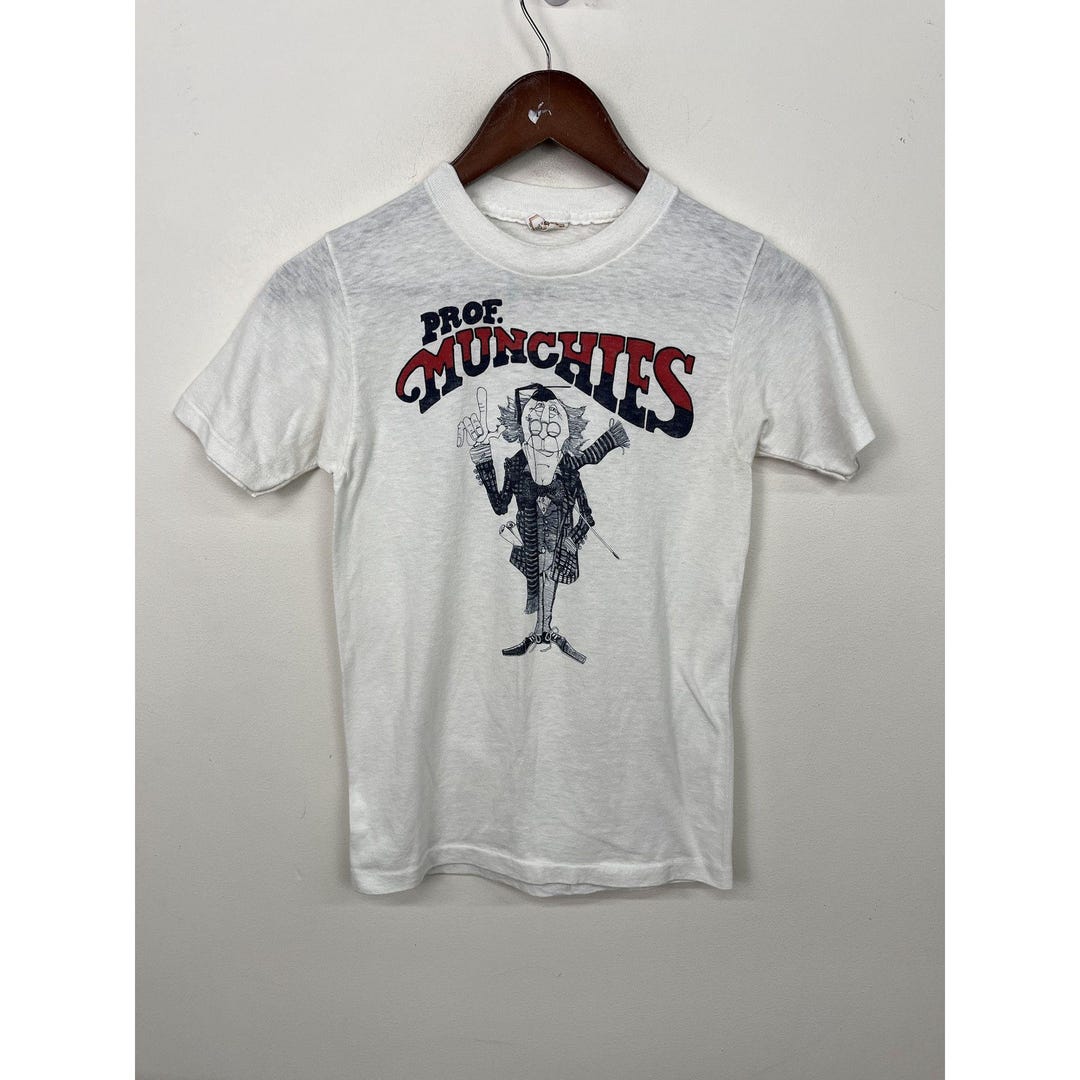 80年代ヴィンテージ プロフェッサー・マンチーズ シングルステッチ T