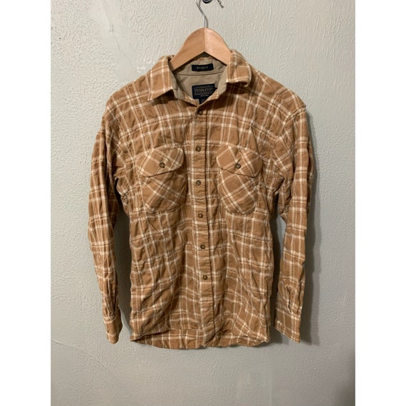 Vintage 80s/90s Pendleton Maverick Check Flannel … - image 1