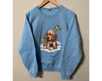 Vintage Puppy Chikadee Sweatshirt