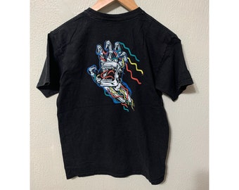 Vintage Santacruz Skateboards Robo Hand T-Shirt