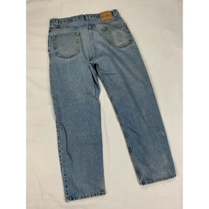 Vintage Levi’s Signature Light Wash Jeans 36x32 2000s y2k 90s 80s mens womens gift Pants Jeans Bottoms Denim Cotton Vintage