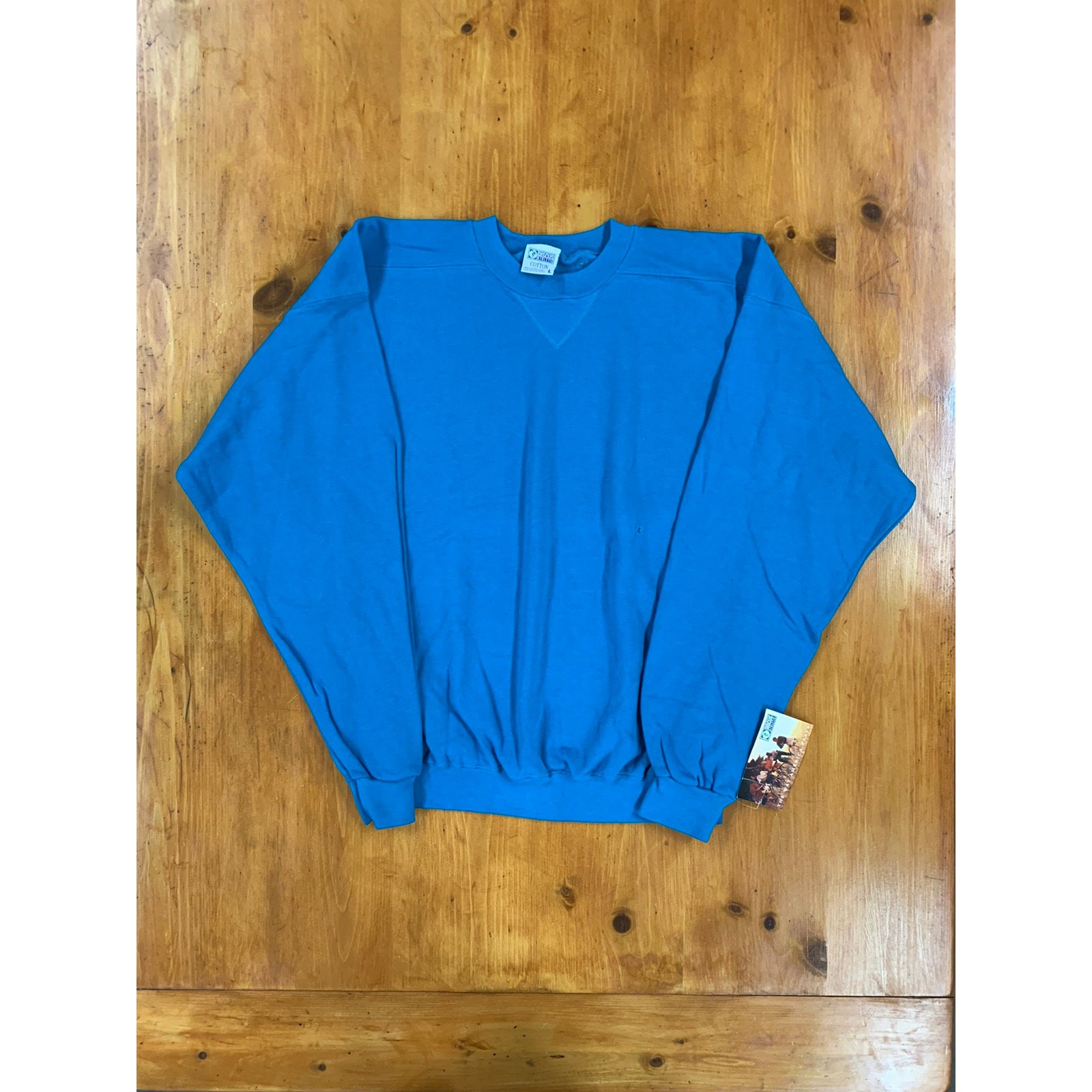Vintage Discus Athletic V Crewneckvintage Tshirt - Etsy