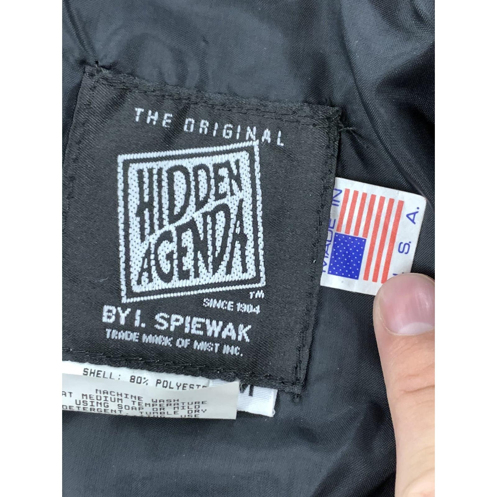 Vintage Hidden Agenda Vented Work Jacket - Etsy
