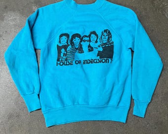 Vintage 80s House of Indecision Raglan Sweatshirt Size S