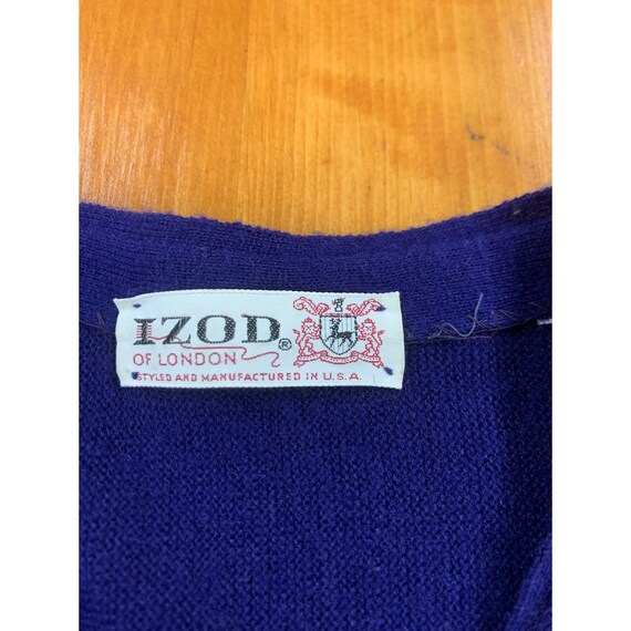 Vintage Izod Knit Cardigan - image 2