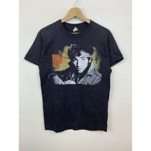 Vintage Bruce Springsteen and the E Street Band 1984 Tour Tee Size L Vintage 1980s Single Stitch Band Tee Rare Find Giftvintage tshirt