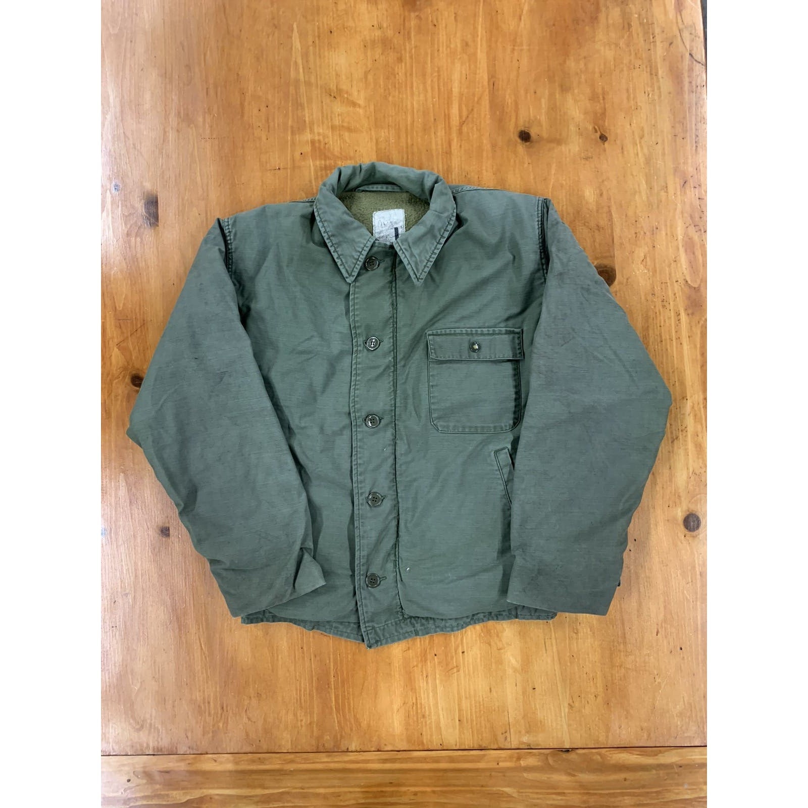 ★70s★us navy★vintage A2deck jacket Cyber Monday Deal Vintage L 1970s Navy A2 Deck Jacket - Etsy