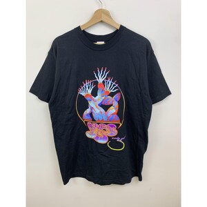 Vintage Yes Rock Band World Tour Tee Size L Vintage 1980s Single Stitch Band Tee Rare Find Giftvintage tshirt