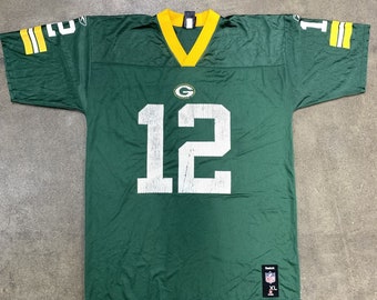 Vintage Araron Rodgers Jersey Green Bay Packers Football Jersey 12 Size XL Fathers Day Gift for Dad Ideas Etsy UK