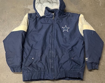 Vintage 2000s Dallas Cowboys Game Day Jacket Size Large
