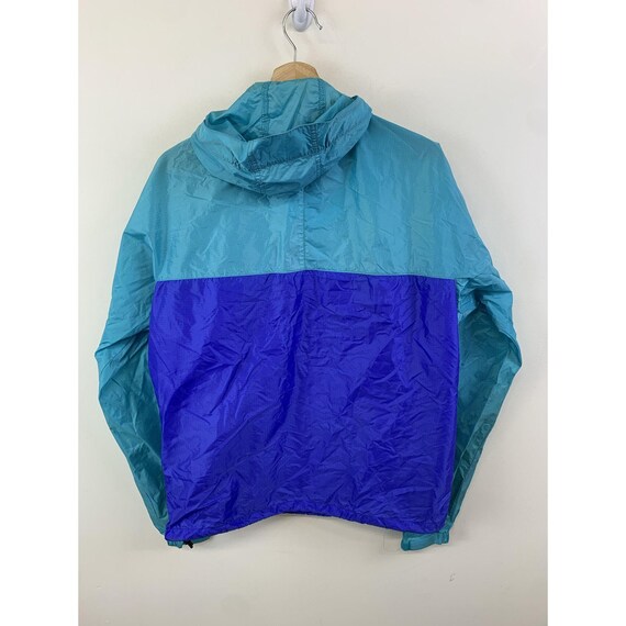 Christmas Gift Ideas Vintage 1990s Patagonia Blue Colorblock Ripstop Windbreaker Size S Christmas Gift Vintage View 3