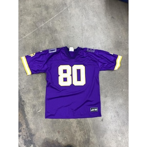 ヴィンテージ クリス・カーター #80 ミネソタ バイキングス ジャージ 1990年代 NFL フットボール ジャージ サイズ XL 彼女へのプレゼント 彼へのプレゼント バイキングス NFL ジャージ